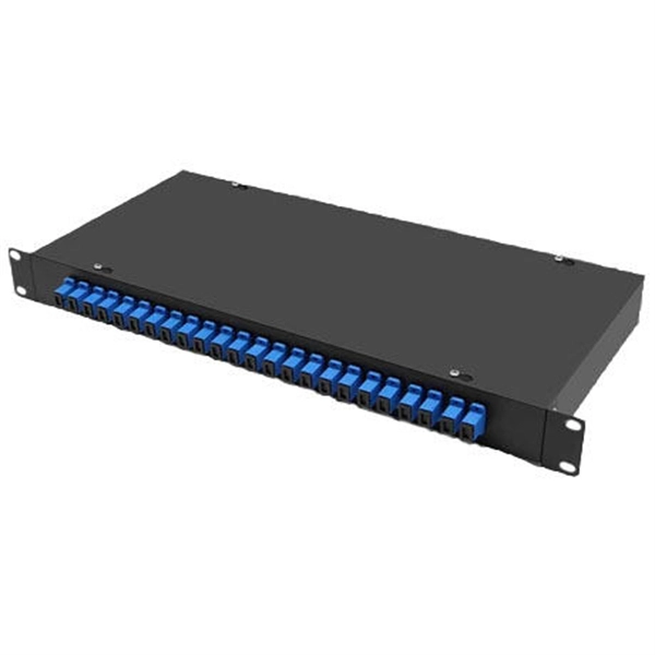 Can a fiber optic cable be used to connect to a surveillance system 