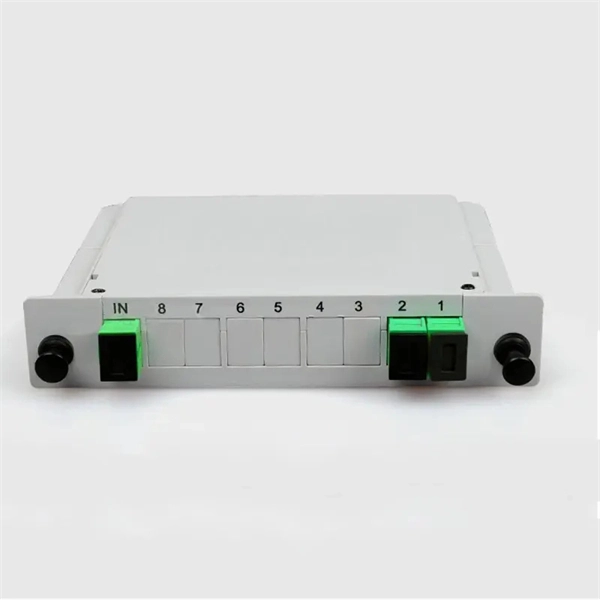 Broadband switch connected to fiber optic cable