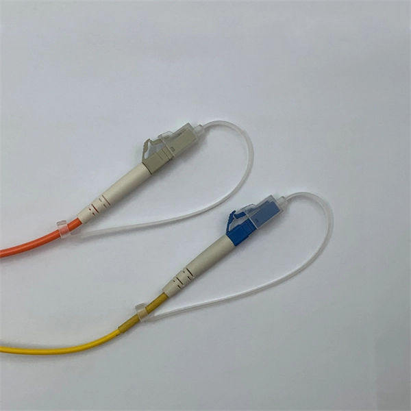 How are fiber optic cables installed in the computer room 