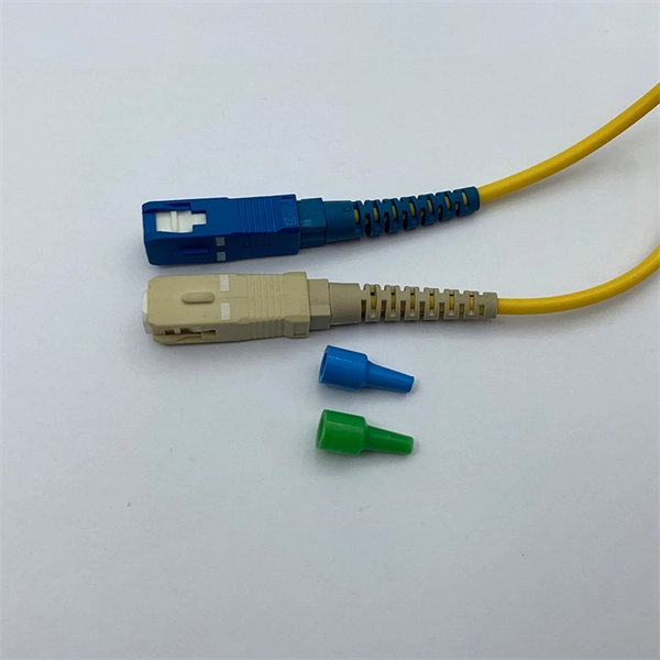 The fiber optic cable was torn 
