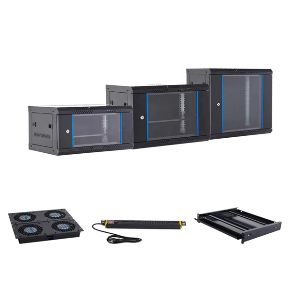 Cable management of server rack on the floor