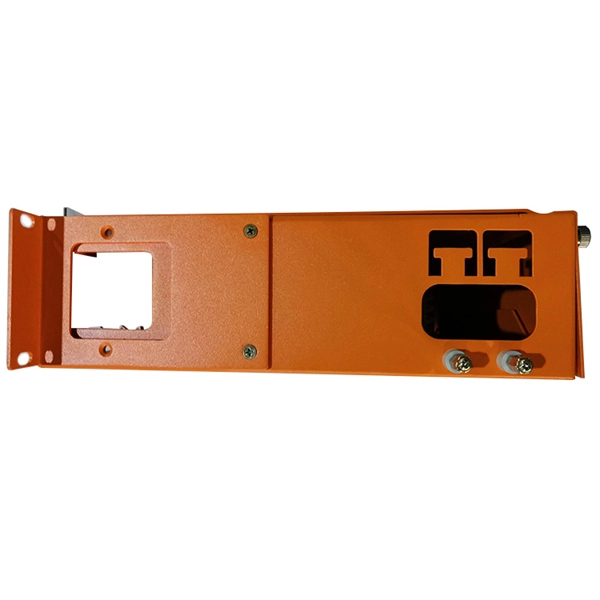 What should be used to block the wires in the distribution box 