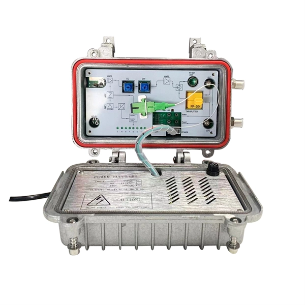 Fiber optic splicing OLT