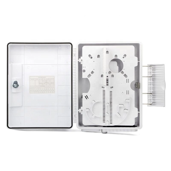Are there electrical distribution boxes outside the residential buildings